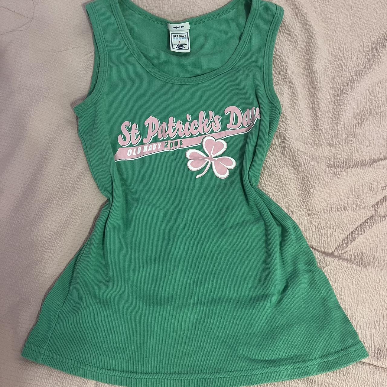 Old navy green tank on sale top