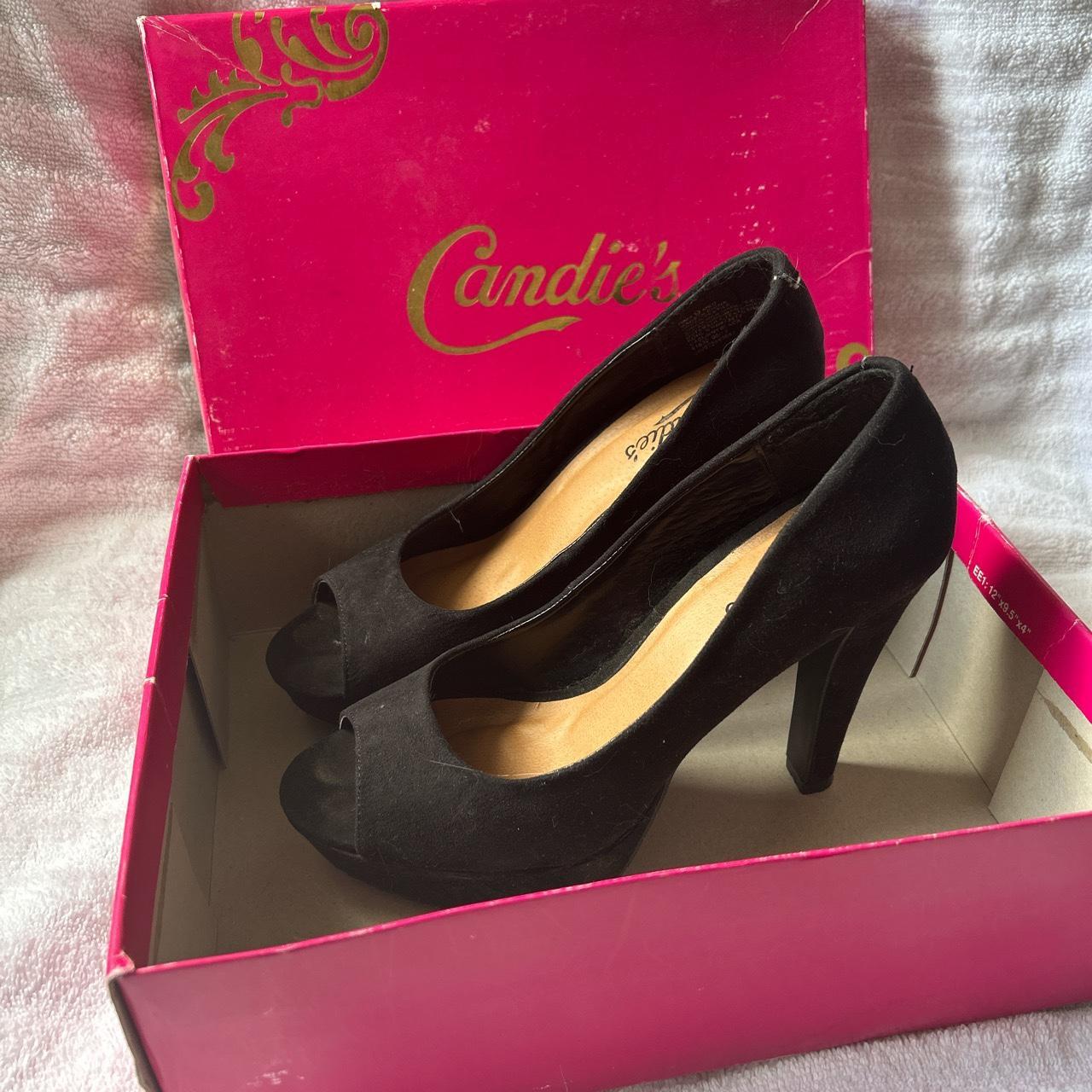 Candies red clearance heels