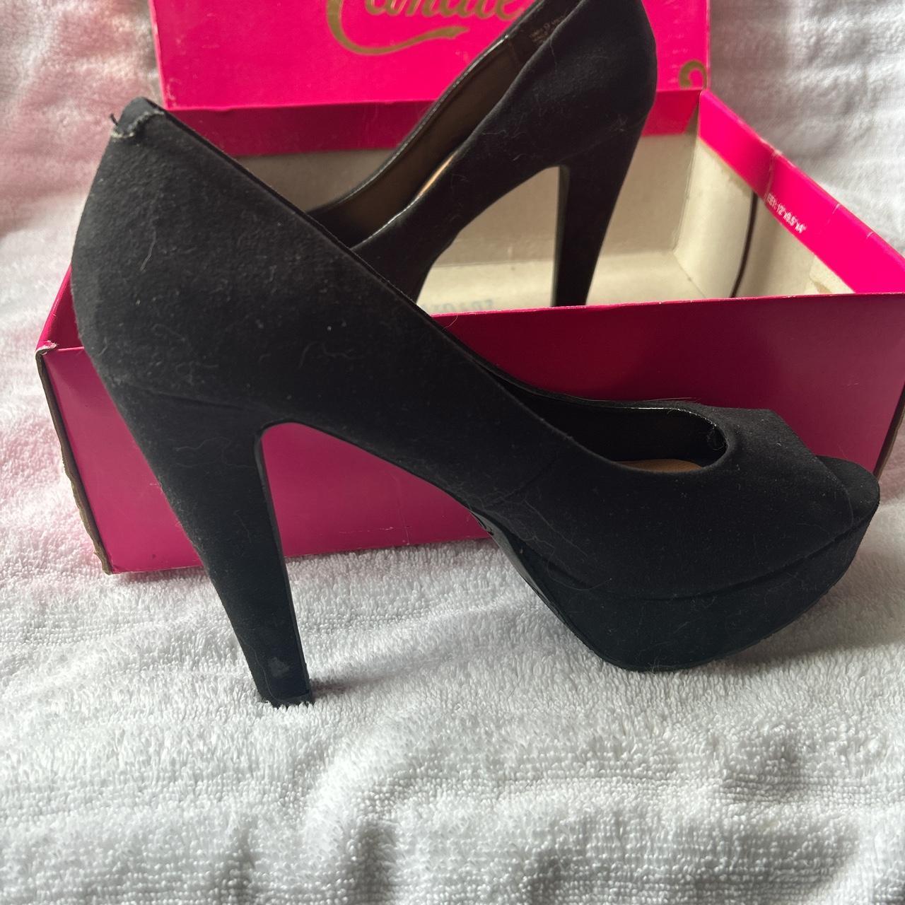 Candies black clearance heels