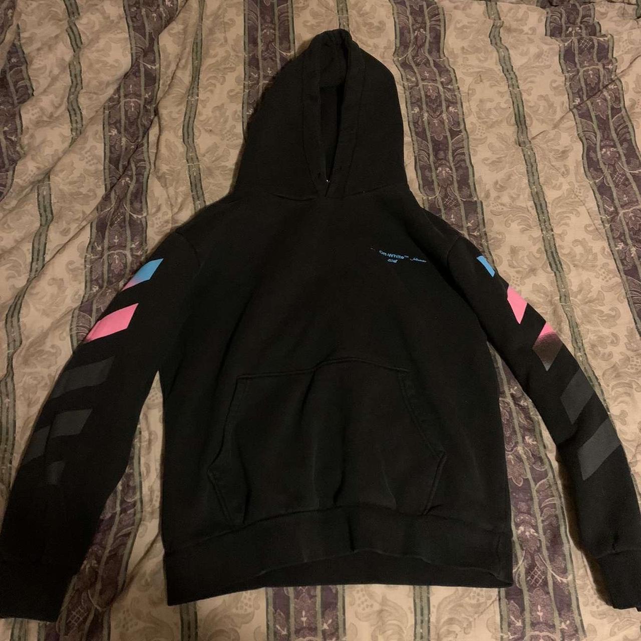 Off white on sale gradient hoodie black