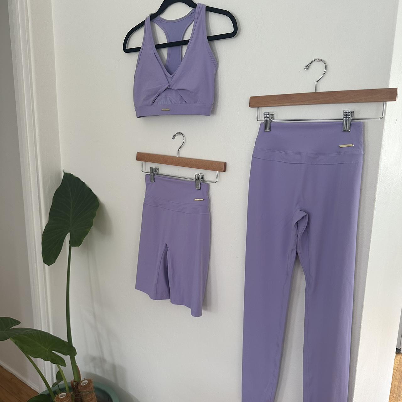 Whitney Simmons x Gymshark purple set Size small... Depop
