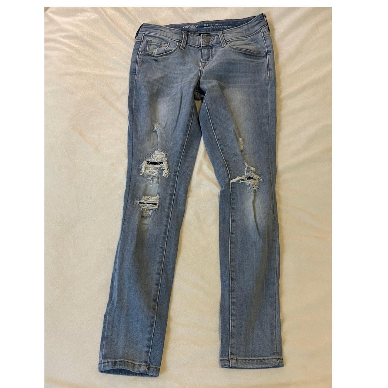 Mossimo mid rise store skinny