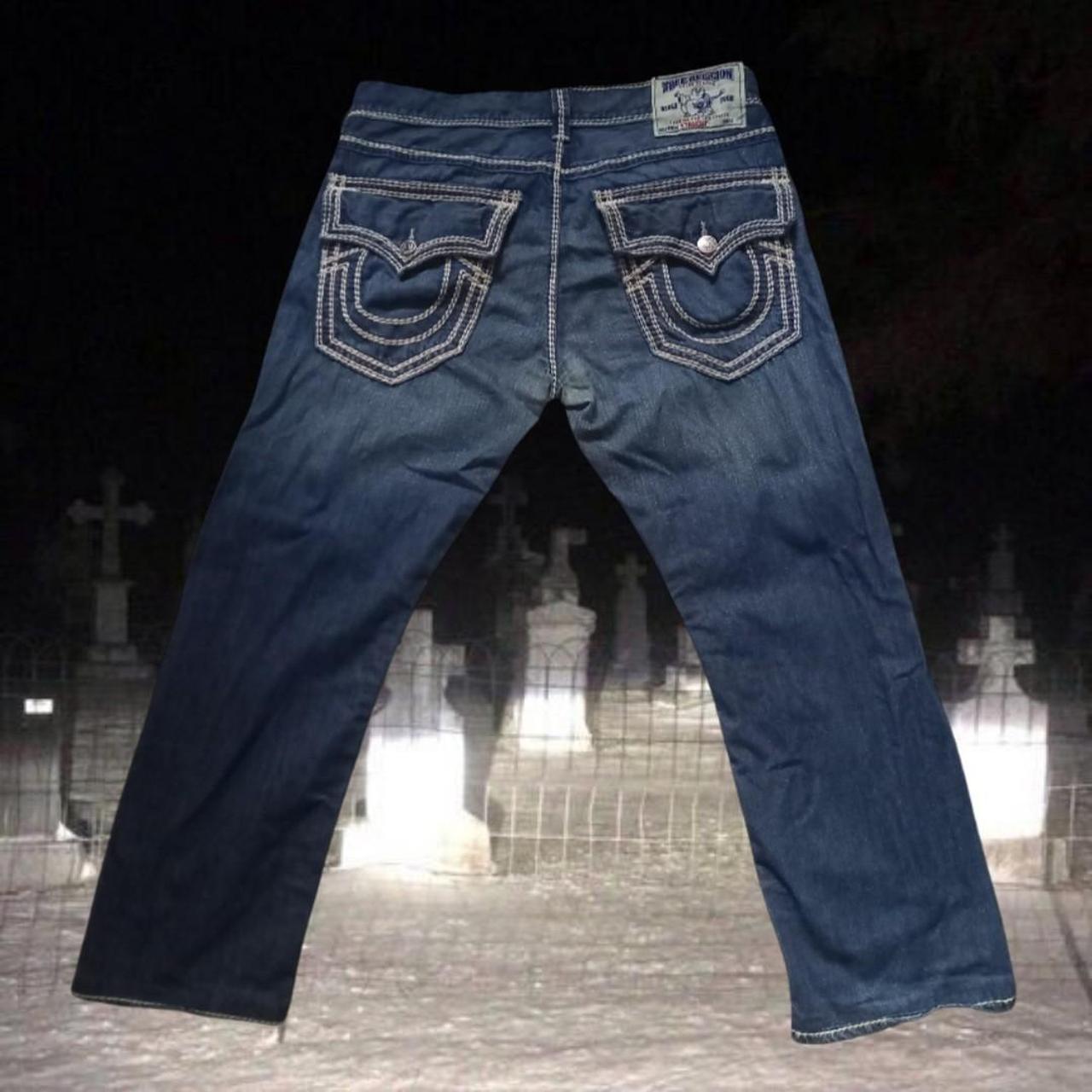 True Religion mens jeans straight NO PAYPAL... Depop