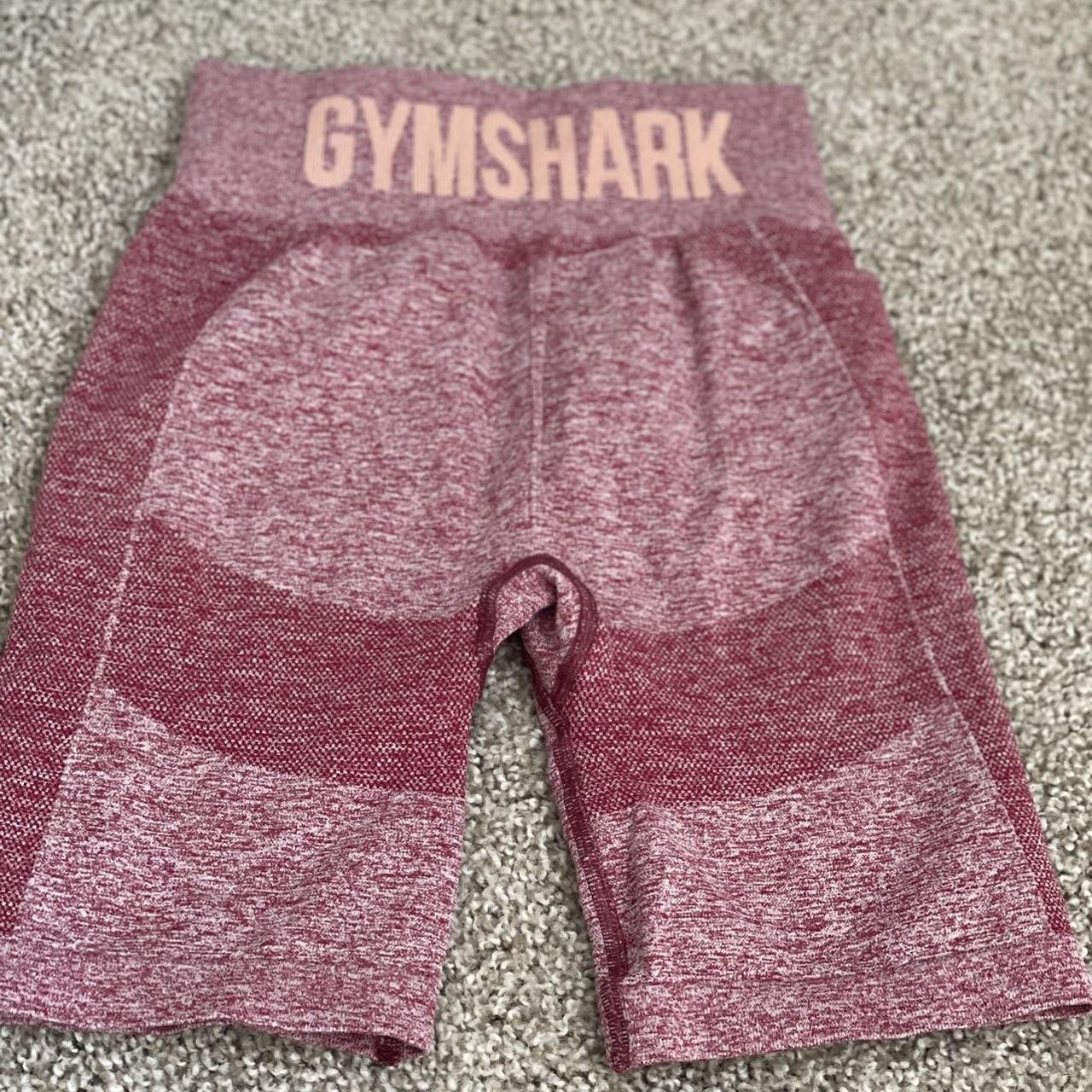 Gymshark Red Biker Shorts. Like New. Women’s... Depop
