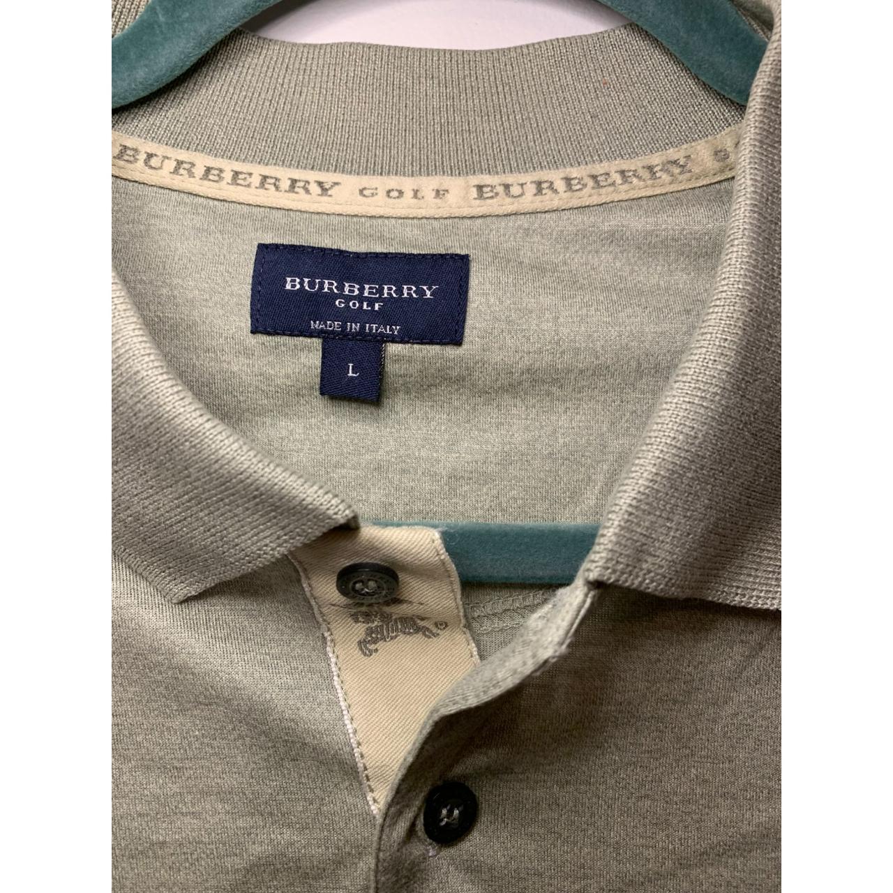 Burberry golf polo shirt best sale