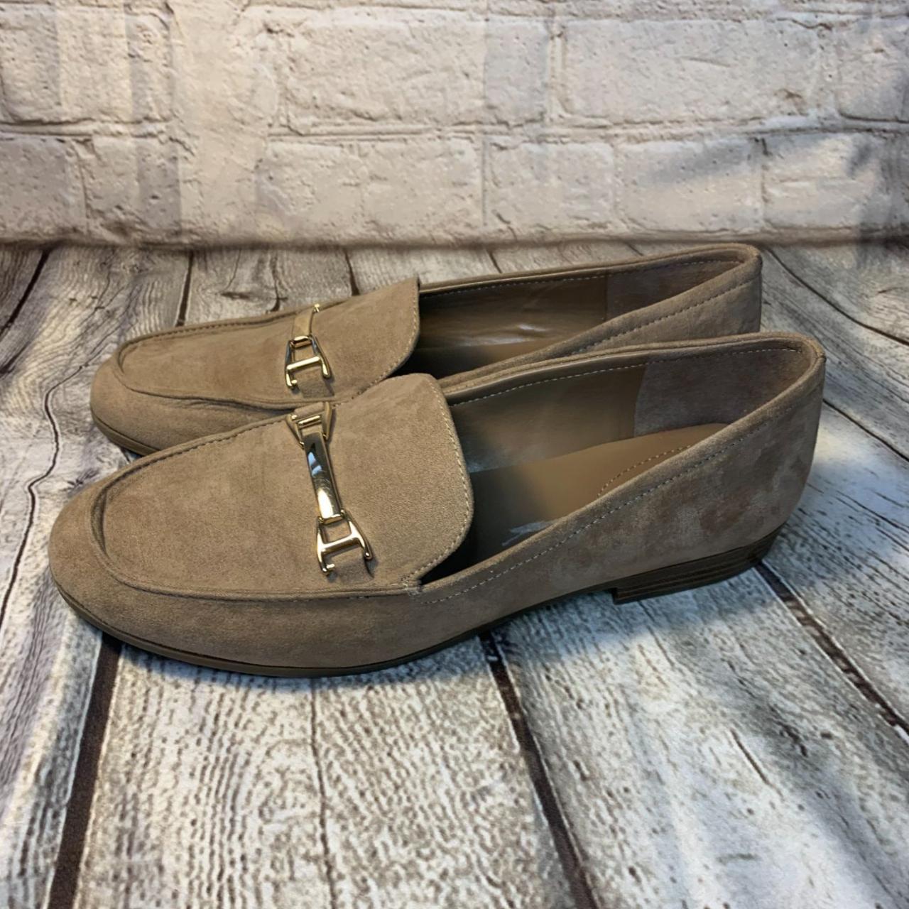 Bandolino Lapenta Suede Loafers Truffle Size 8 Depop