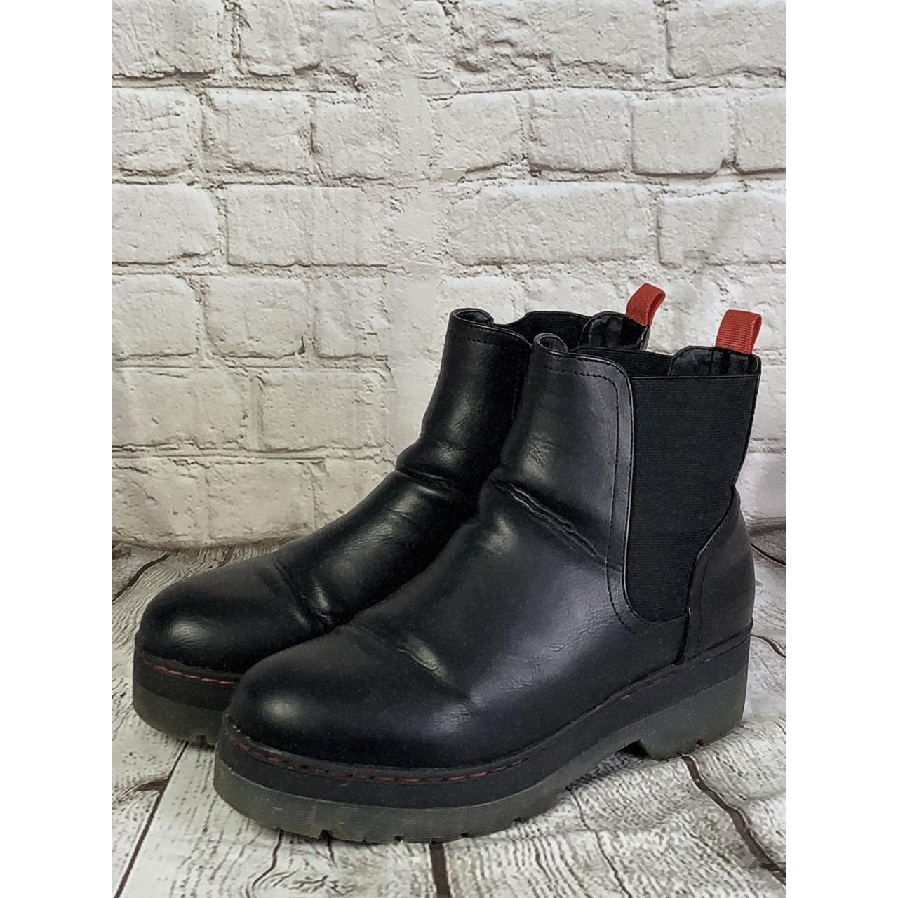 MIA Black CAYSON Boots platform ankle boot SIZE Depop