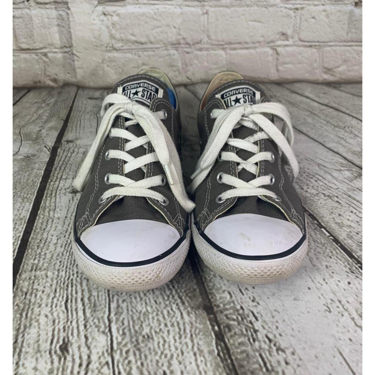 Silver converse size on sale 9