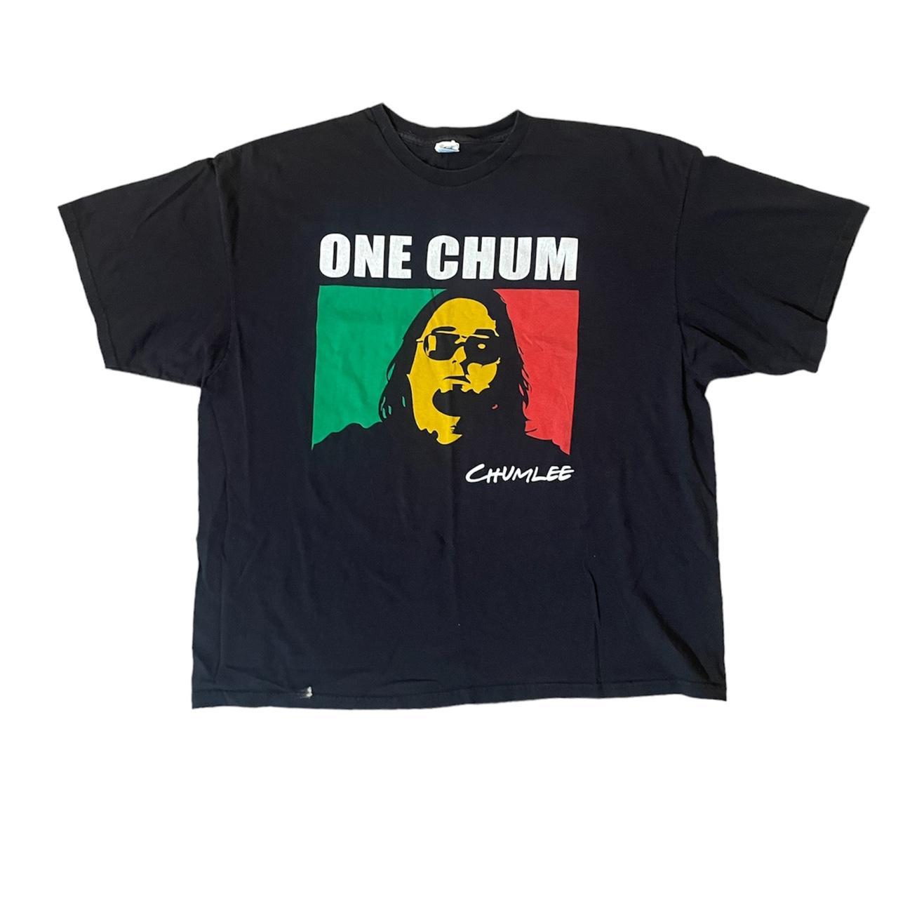 Vintage One Chum lee Tee Rasta colors Bob Marley | Depop