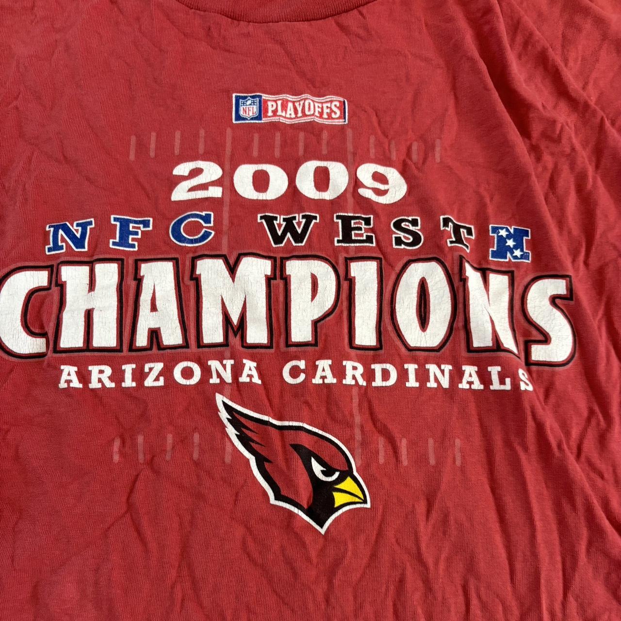 Arizona cardinals nfc west champions shirt hotsell