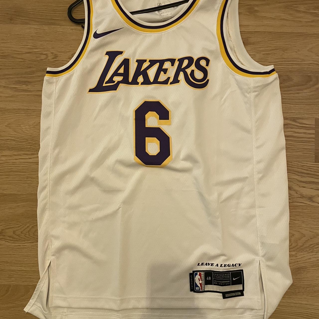 Los Angeles Lakers Lebron James #6 Jersey - Depop