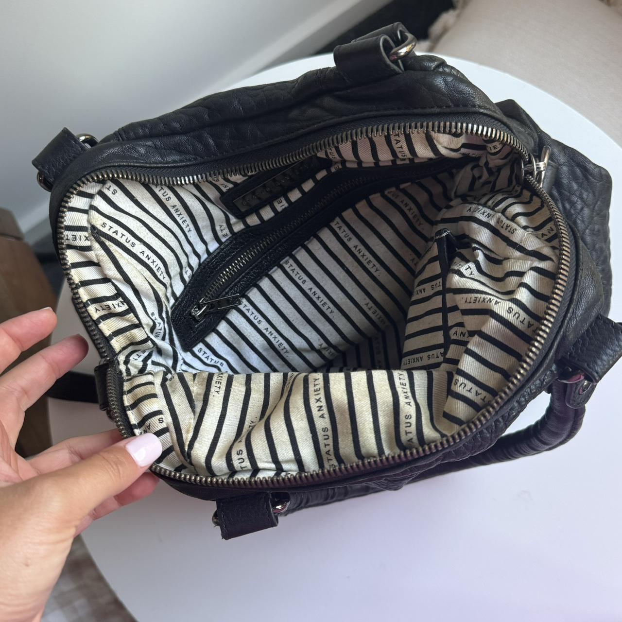 Status Anxiety Last Mountains Bag Black... Depop