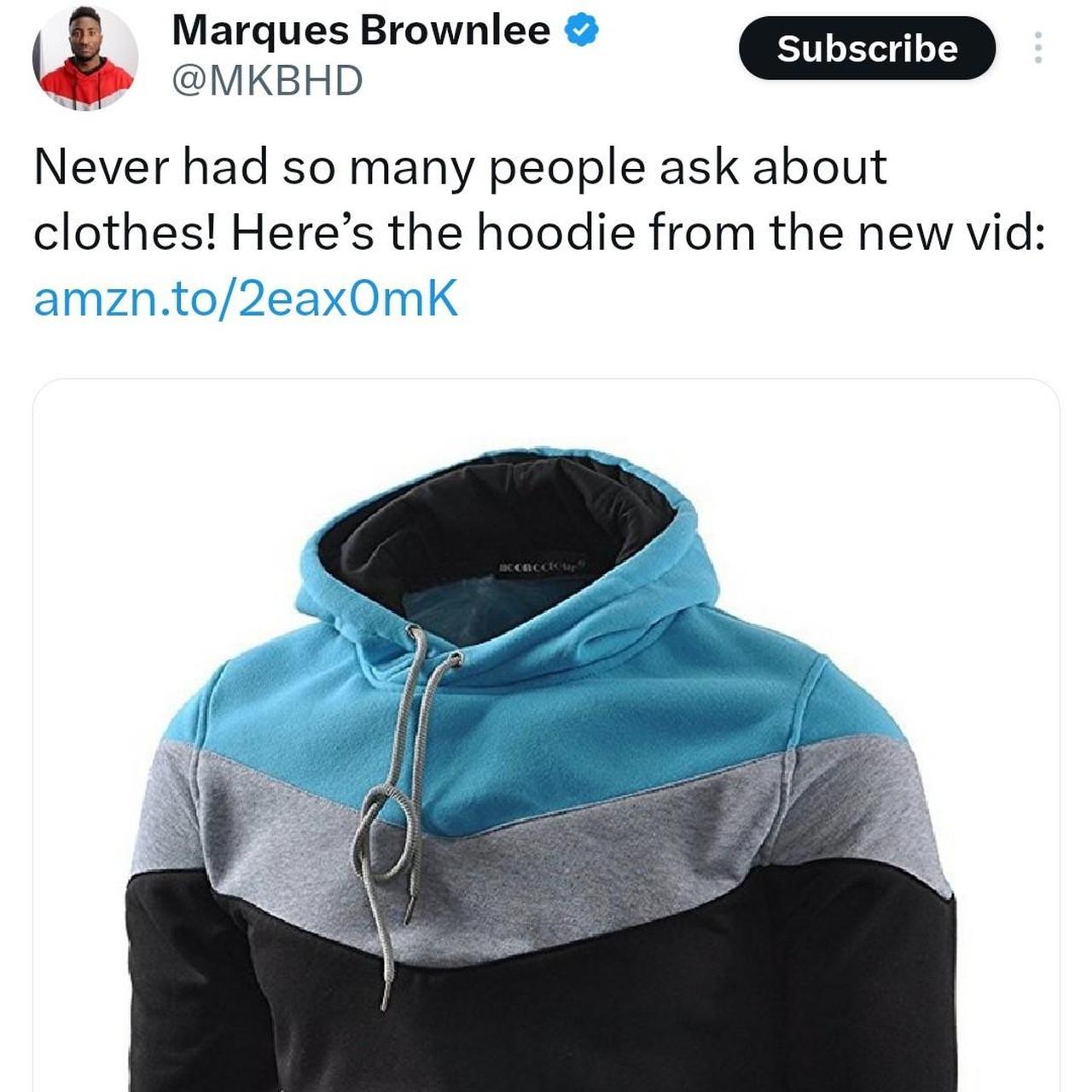 Mkbhd adidas hoodie hotsell