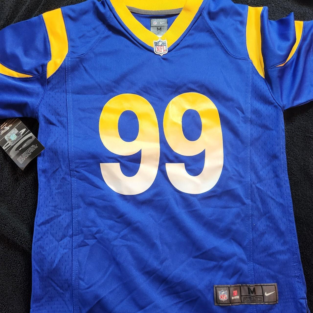 Women's Nike Aaron Donald White Los Angeles Rams Legend Jersey