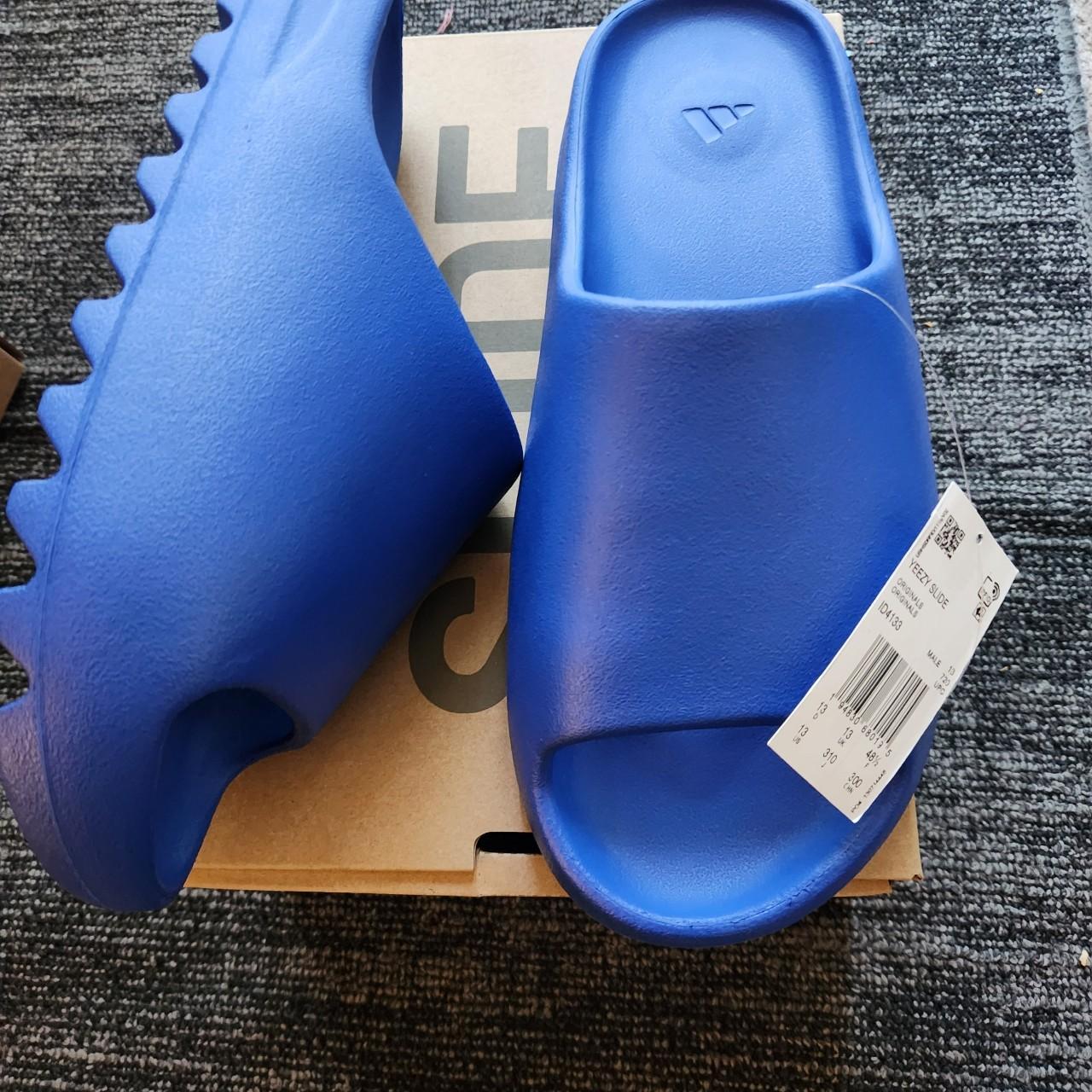 adidas Yeezy Slide Azure Blue ID4133