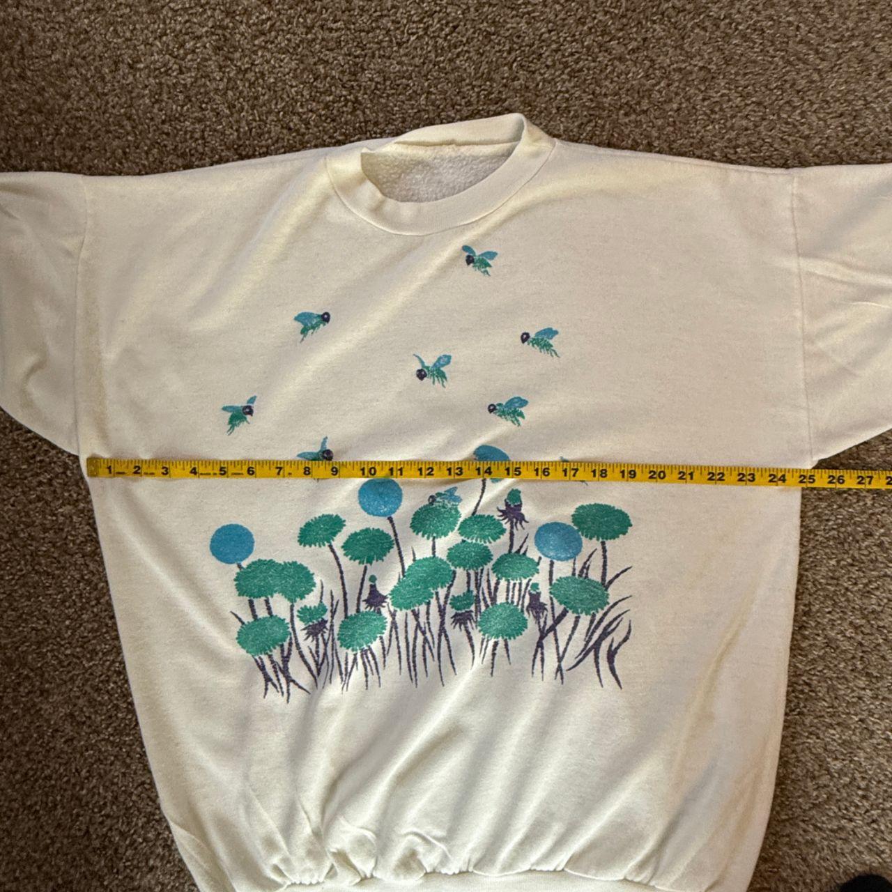 Source Unknown Women's Sweatshirt - Cream/White -… - image 4