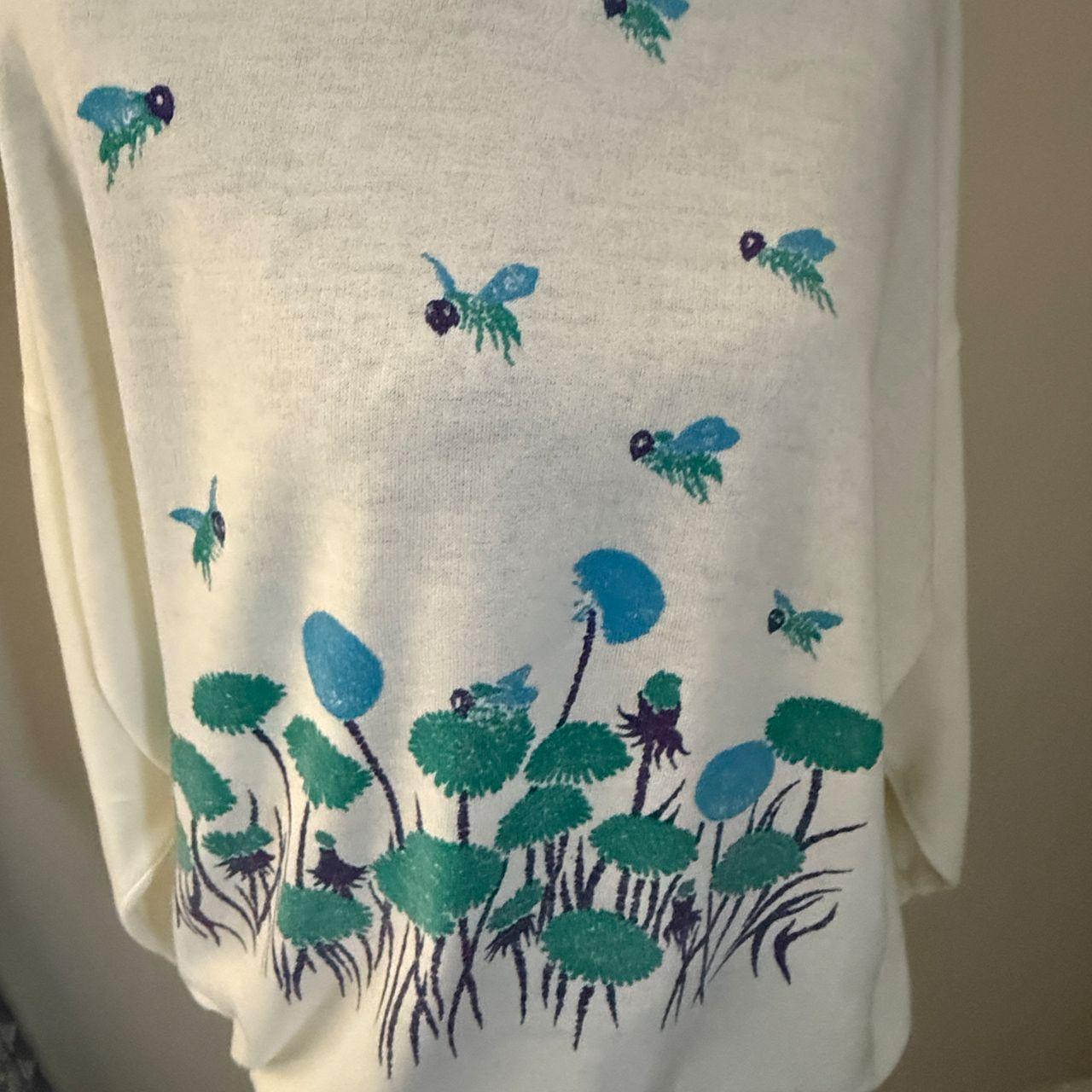 Source Unknown Women's Sweatshirt - Cream/White -… - image 6