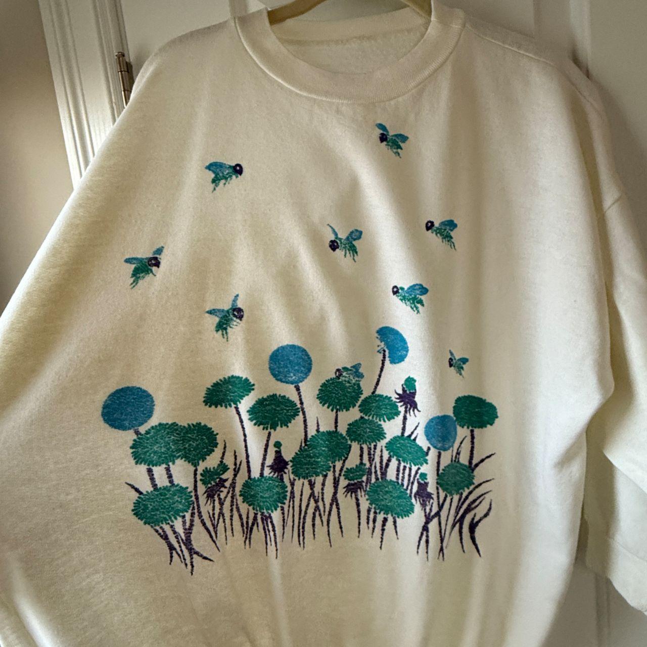 Source Unknown Women's Sweatshirt - Cream/White -… - image 7