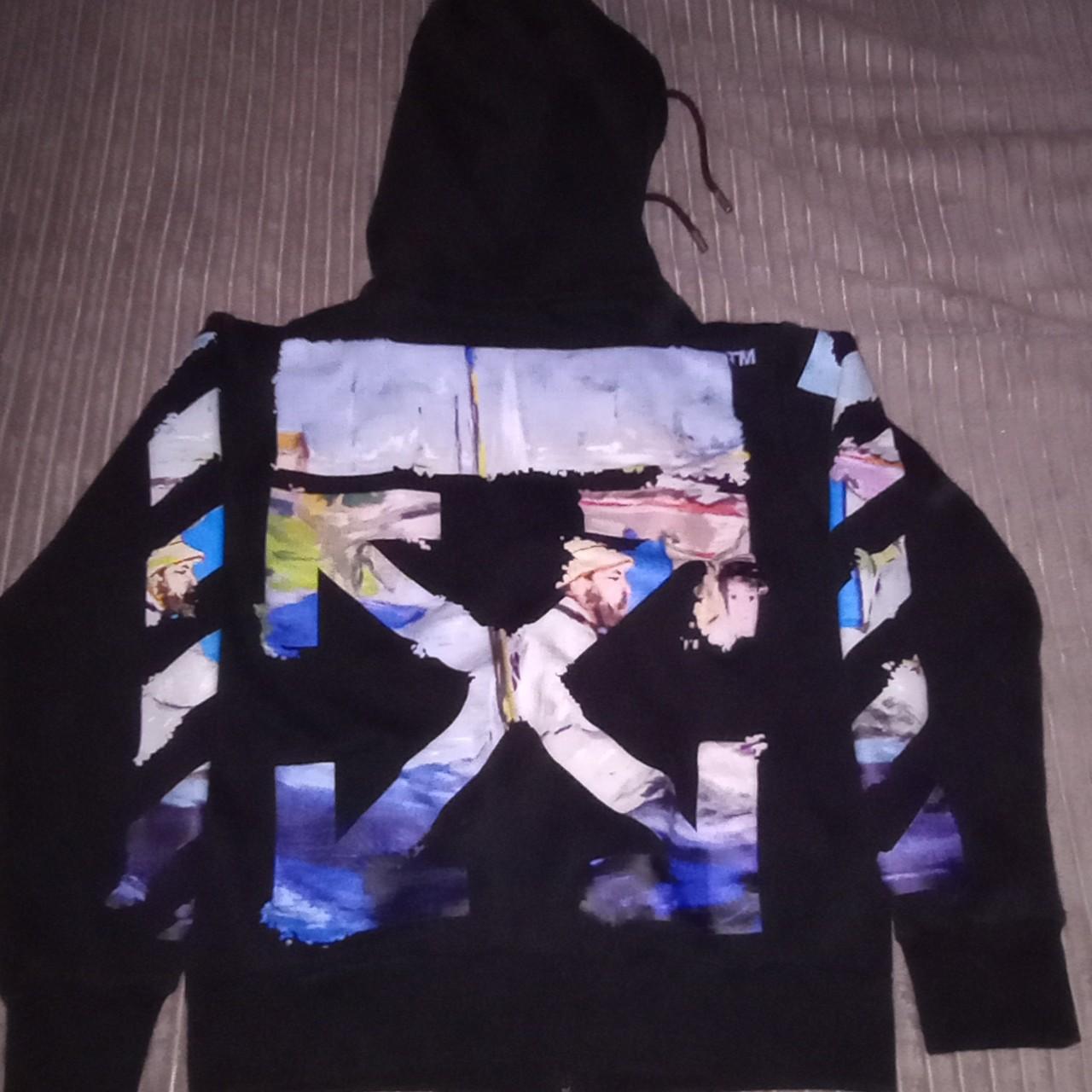 Off white deals monet hoodie