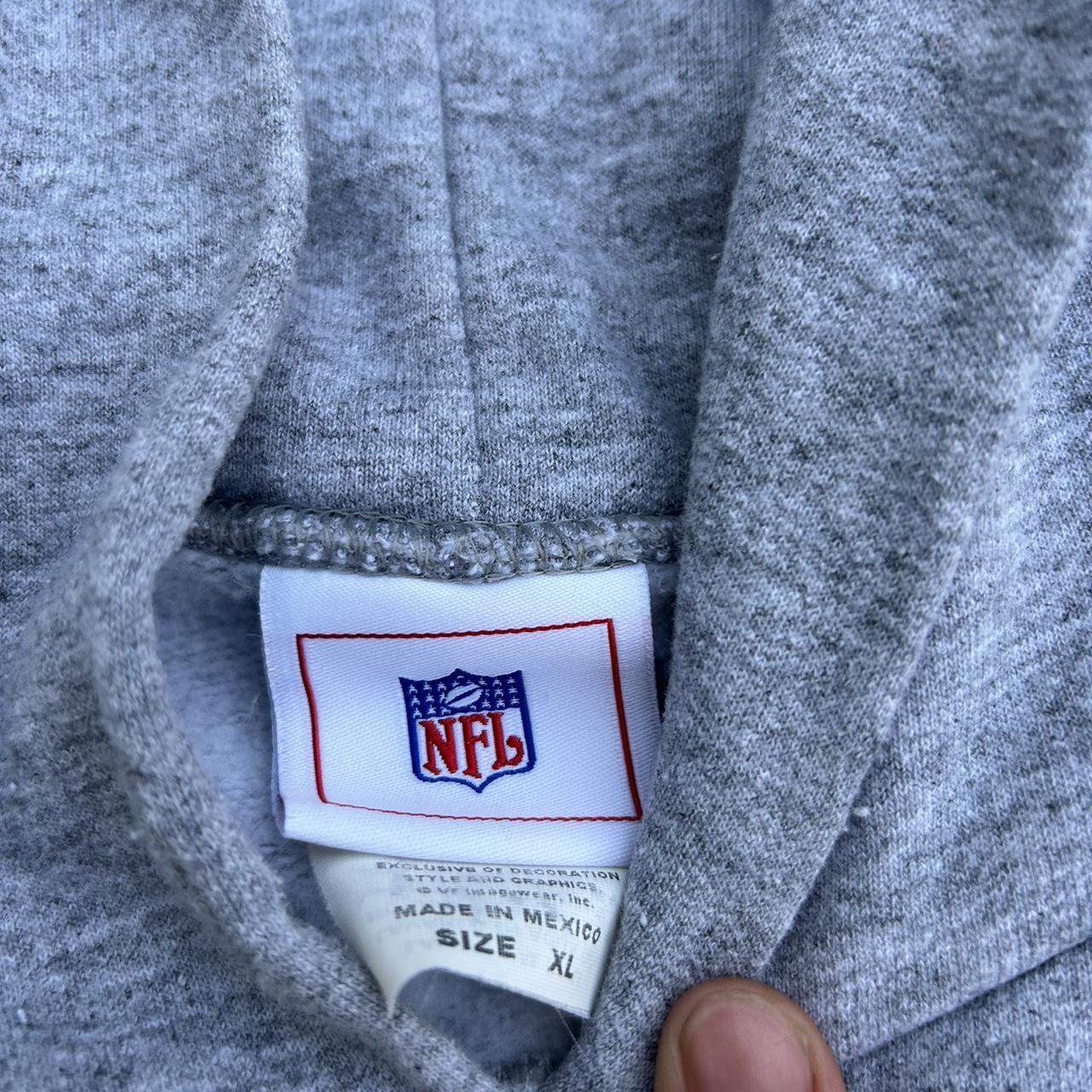 NFL Nike grey Steelers football sweater. Fleece - Depop