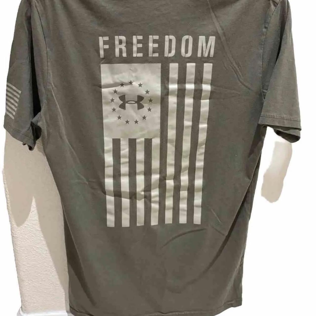 Under armor on sale flag shirt