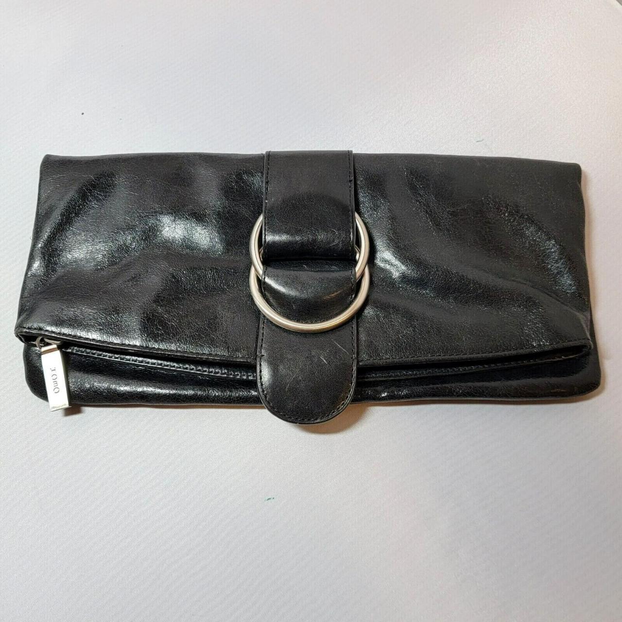 Item Hobo International Black Leather Clutch Purse. Depop