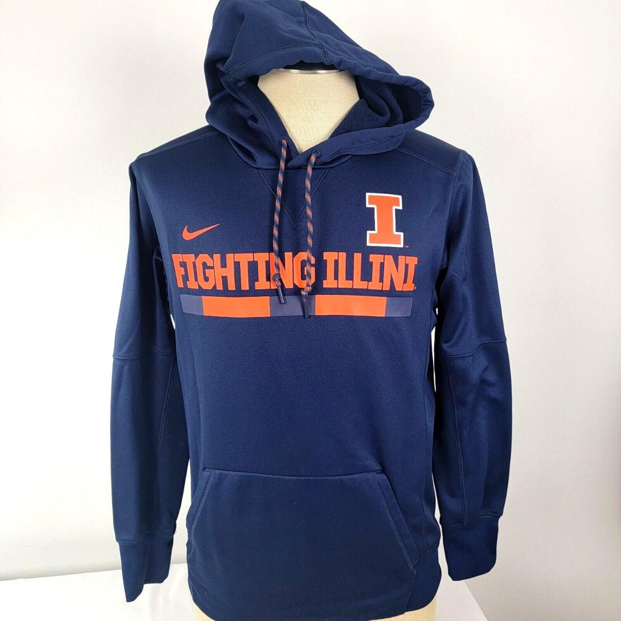 NIKE Illinois Fighting Illini Blue Orange Depop