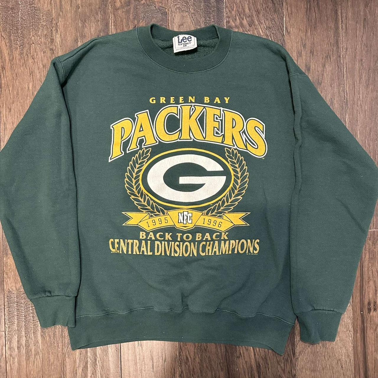 Green Bay Packers North 1996 NFC Central Champions Sweatshirt