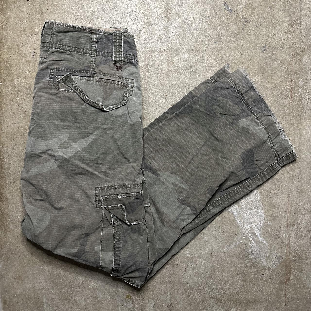Vintage Camo American Eagle Cargo Pants size 32 x... Depop