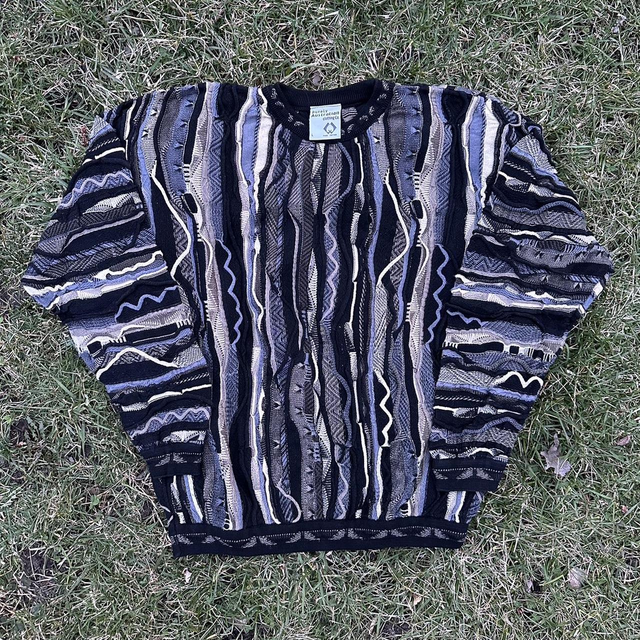 Vintage Coogi 3D Knit Sweater Size Large but can... - Depop