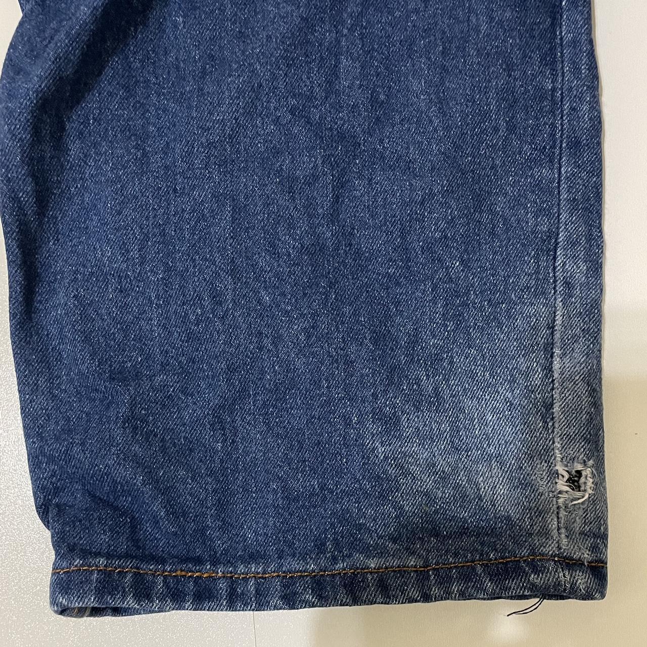 Idealism OG Denim - Dark Blue with one hole that can... - Depop