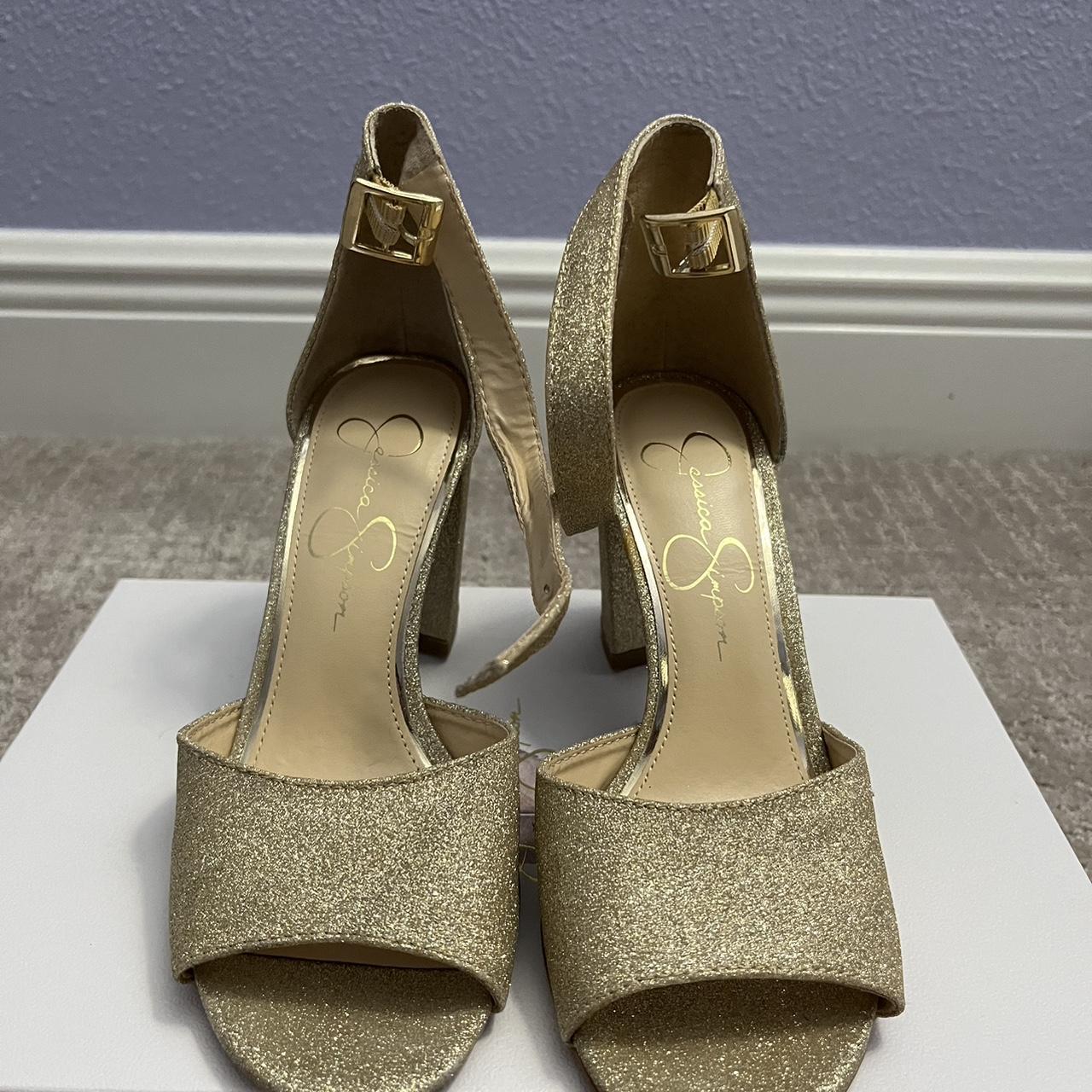 Jessica simpson sparkly on sale heels