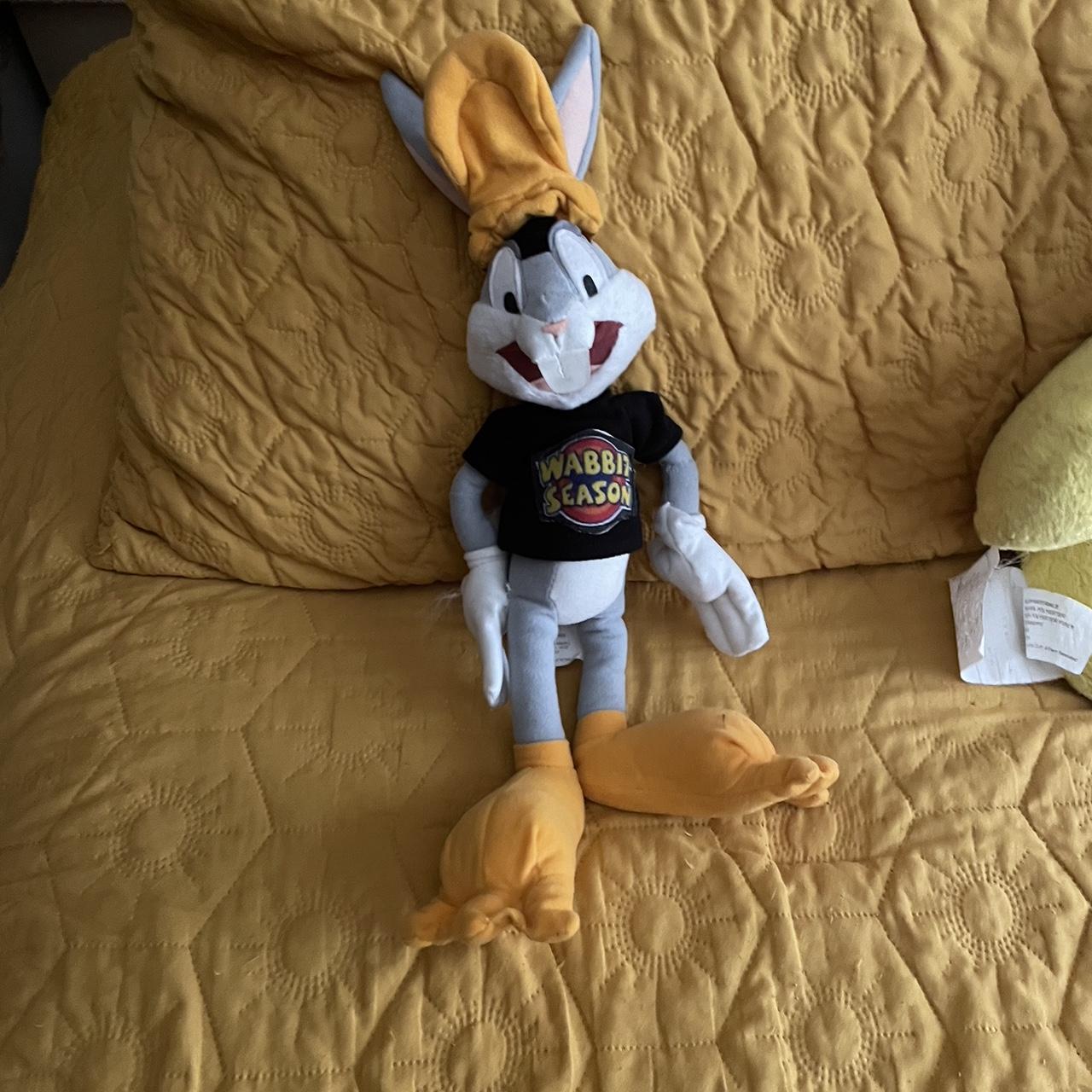 vintage looney tunes bugs bunny plushie