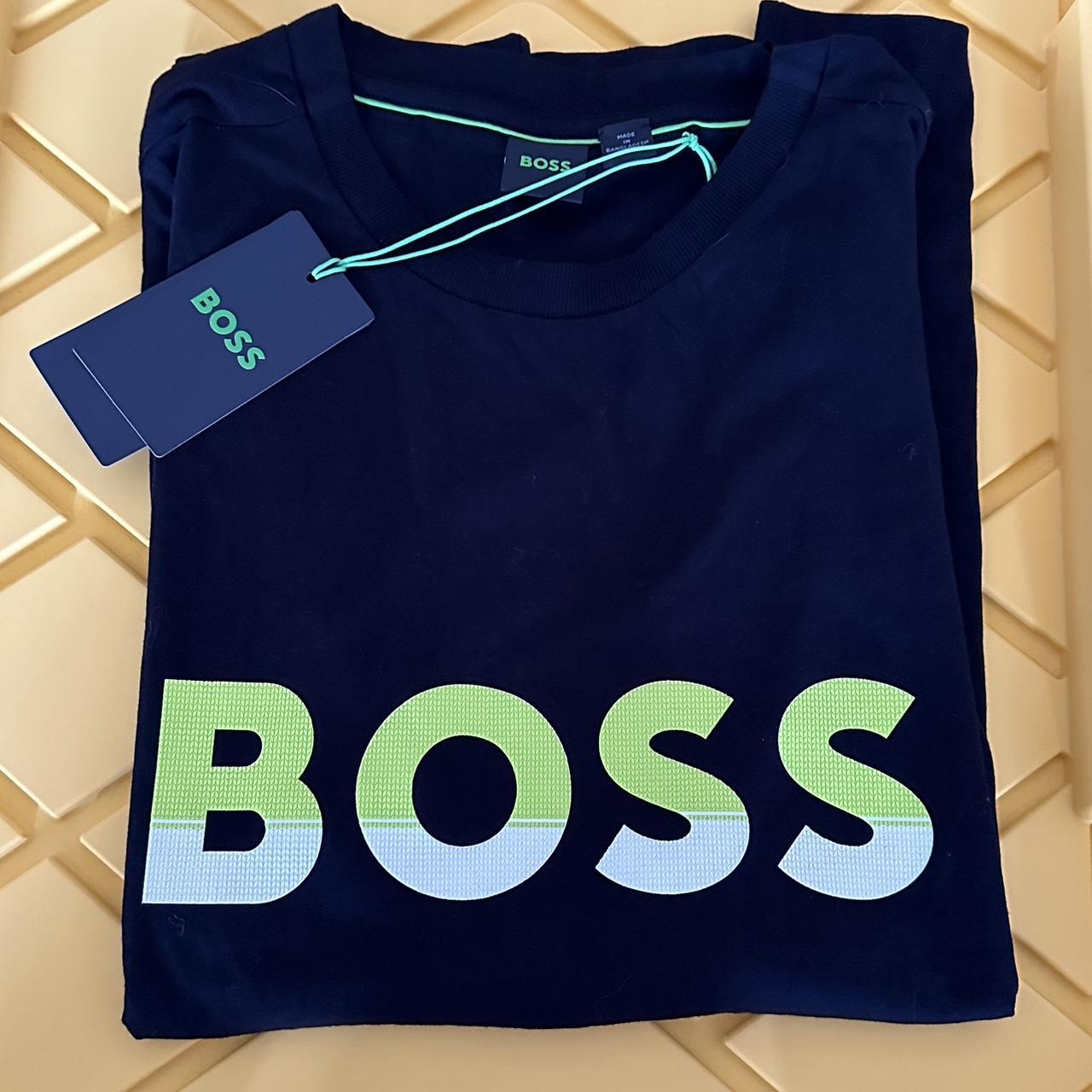 Hugo boss store green tag