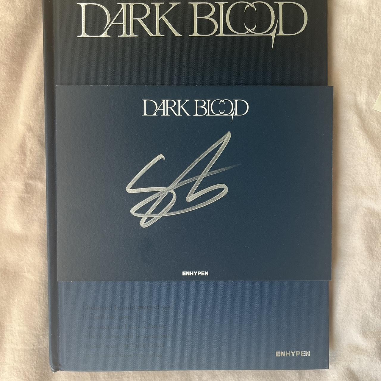 Good ENHYPEN Dark Blood Album Signed (Jake)