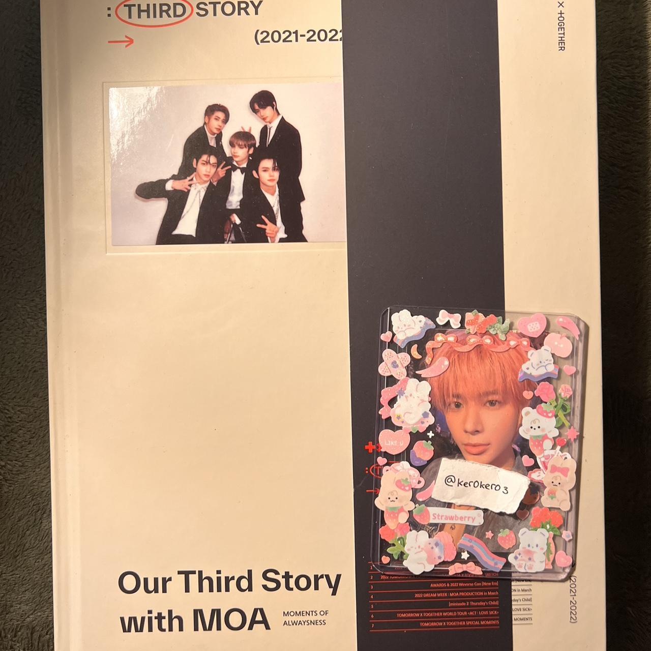 Txt 3rd memories dvd ver , Brand new, never used...