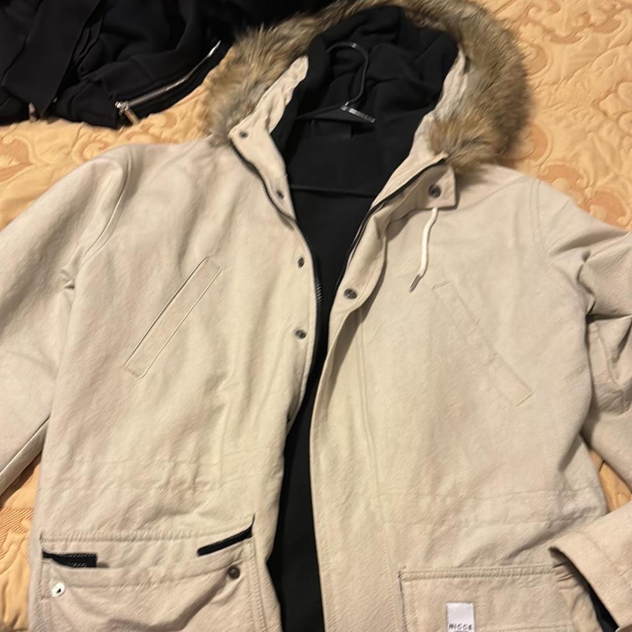 Nicce london parka coat with fur Perfect for. Depop