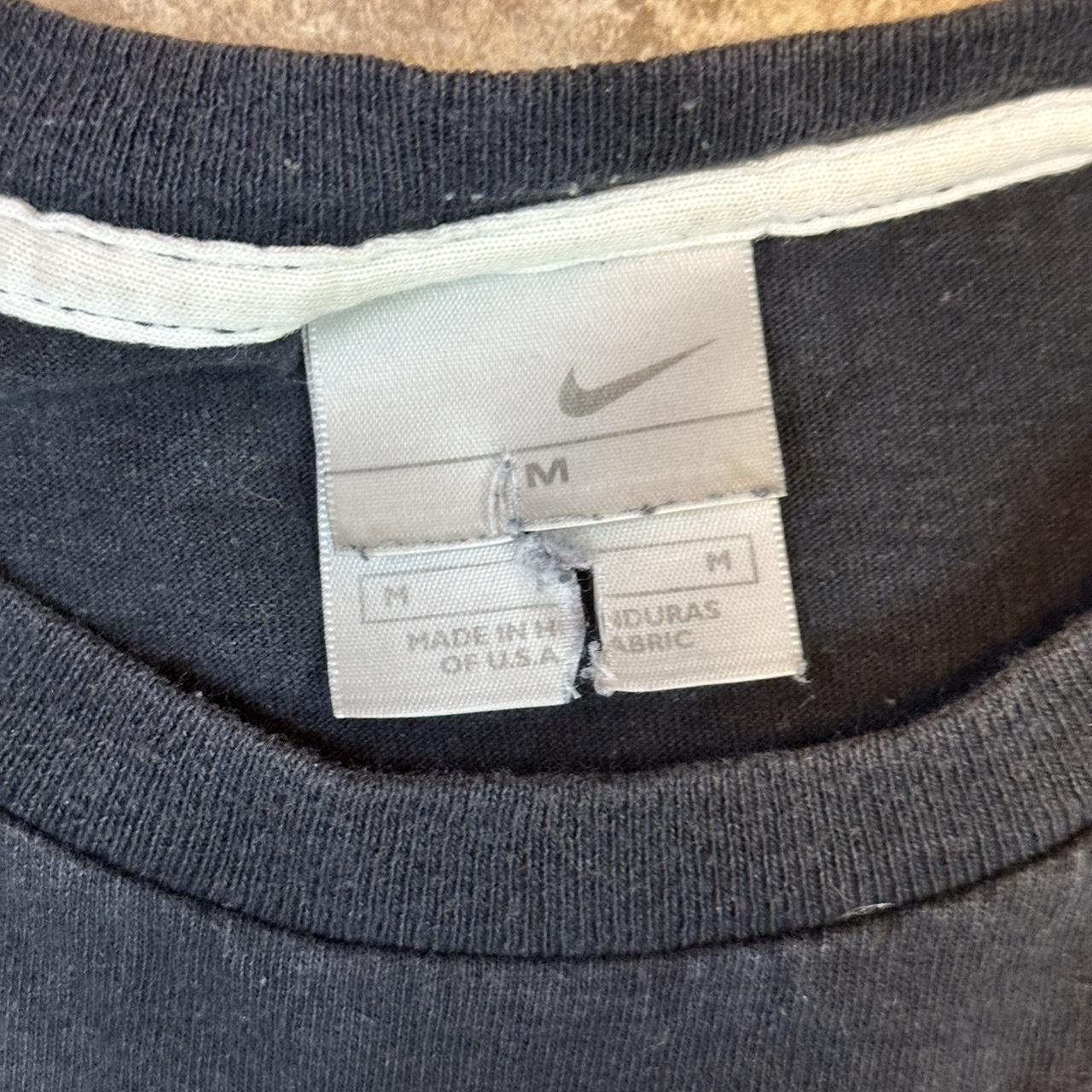 Y2K Nike tee medium Shows signs of wear #nike... - Depop