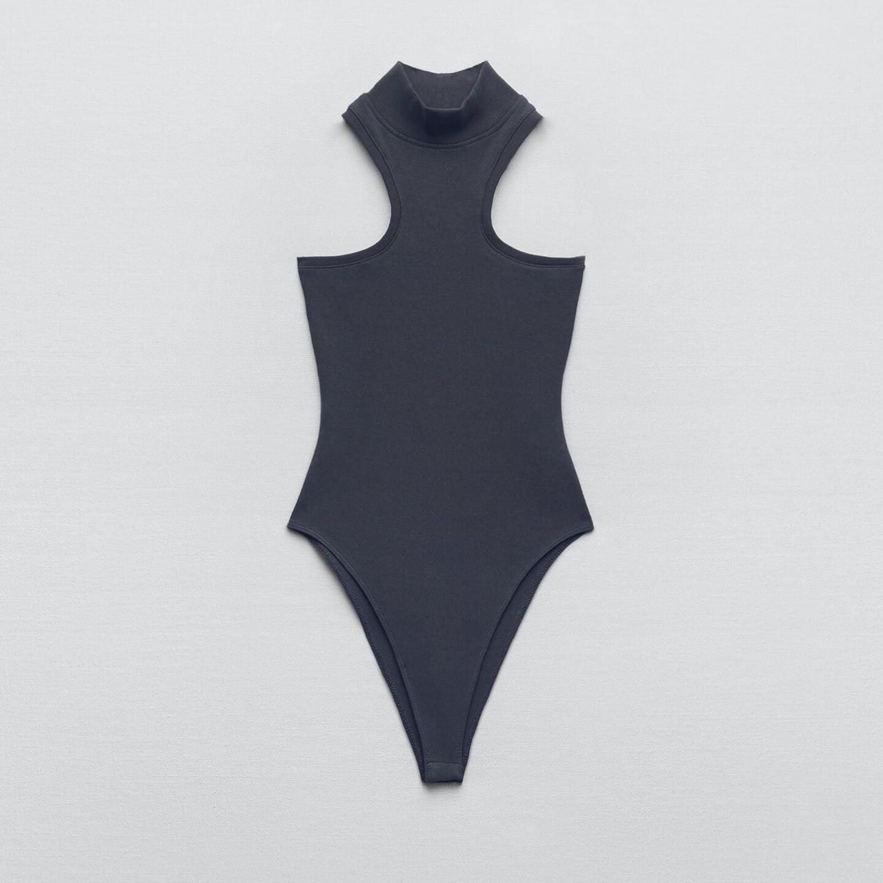 Zara bodysuit halter top. REFERENCE NUMBER... Depop