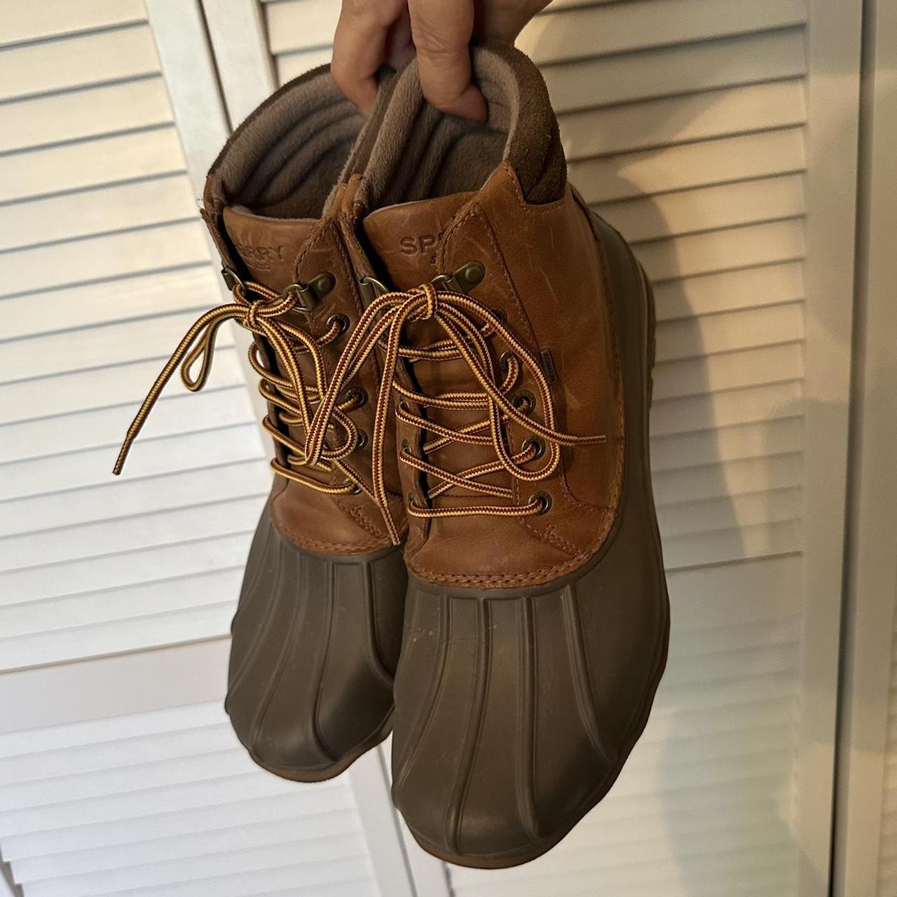 Duck boots clearance tan