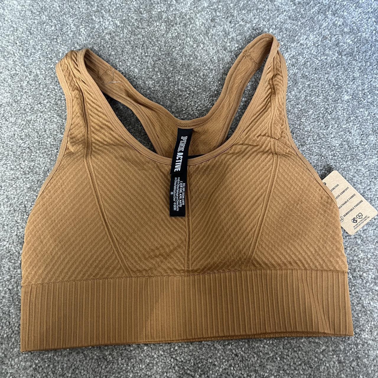 Victoria's Secret Sports Bra. Barely worn, comfy, - Depop