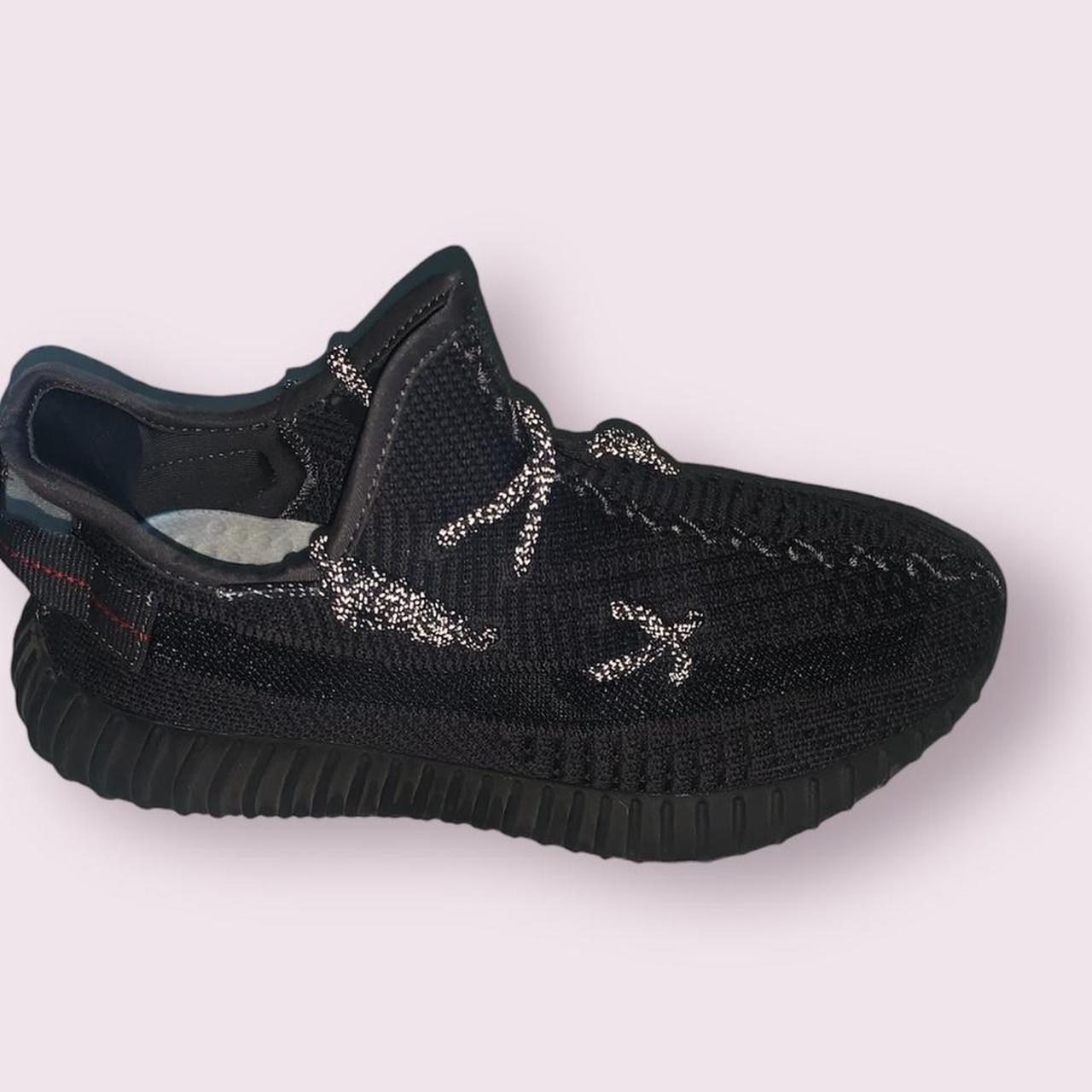 yeezy black and silver