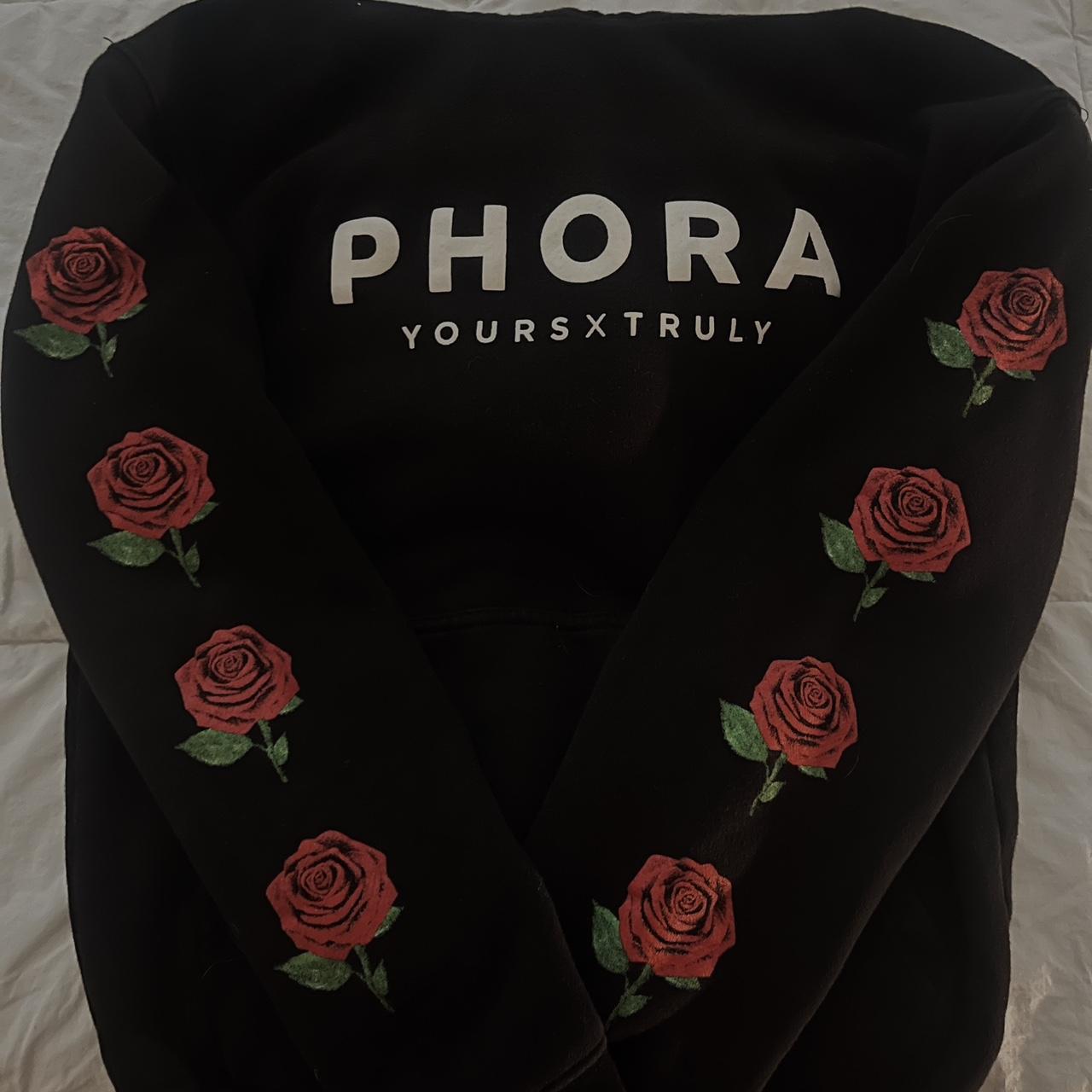 Phora hoodie roses best sale