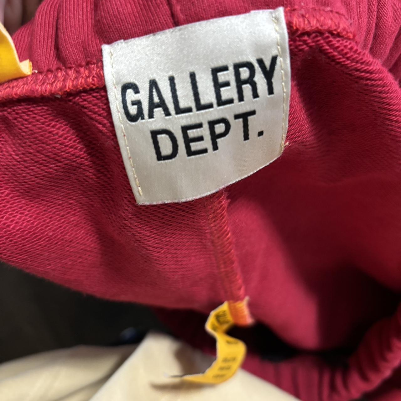 large red gallery dept. flare sweatpants got from... - Depop