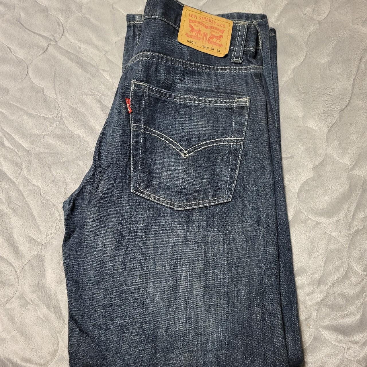 Levis 550 Relaxed Fit Women's Jeans 16 Slim. 26x28. - Depop