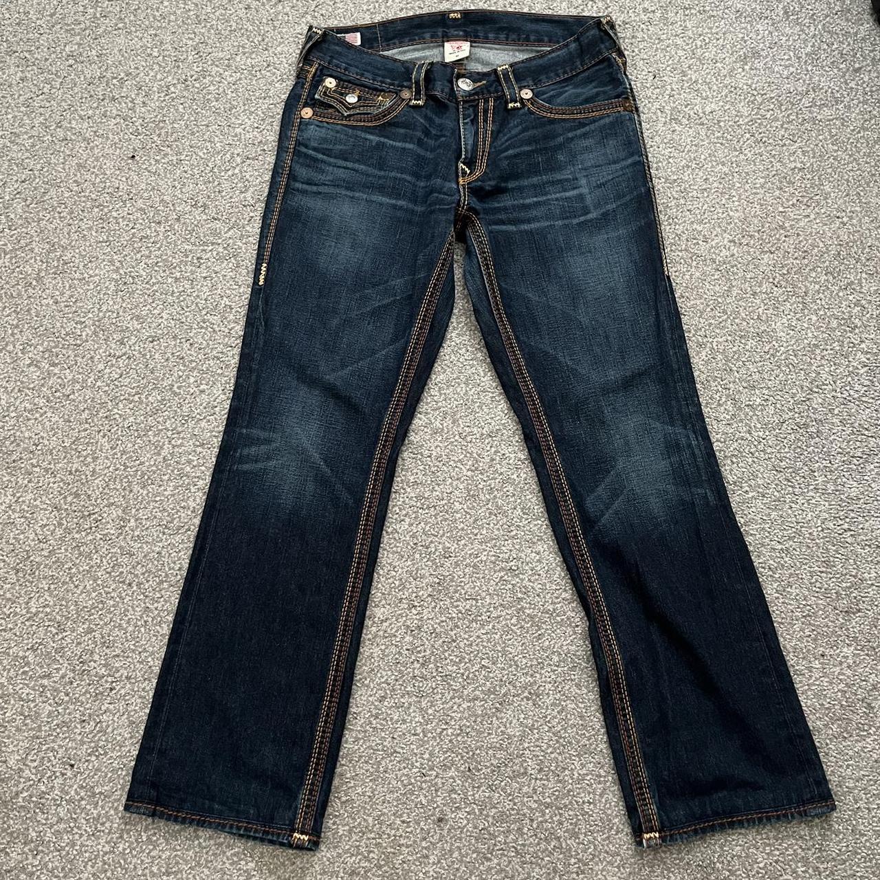 True religion Ricky big qt jeans Measurements: 34W... - Depop