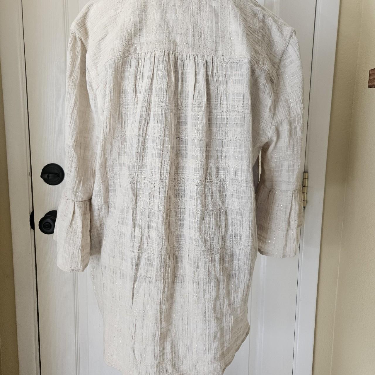 Ruby Rd. Women's Blouse - Cream - L – Ruby Rd qua… - image 2