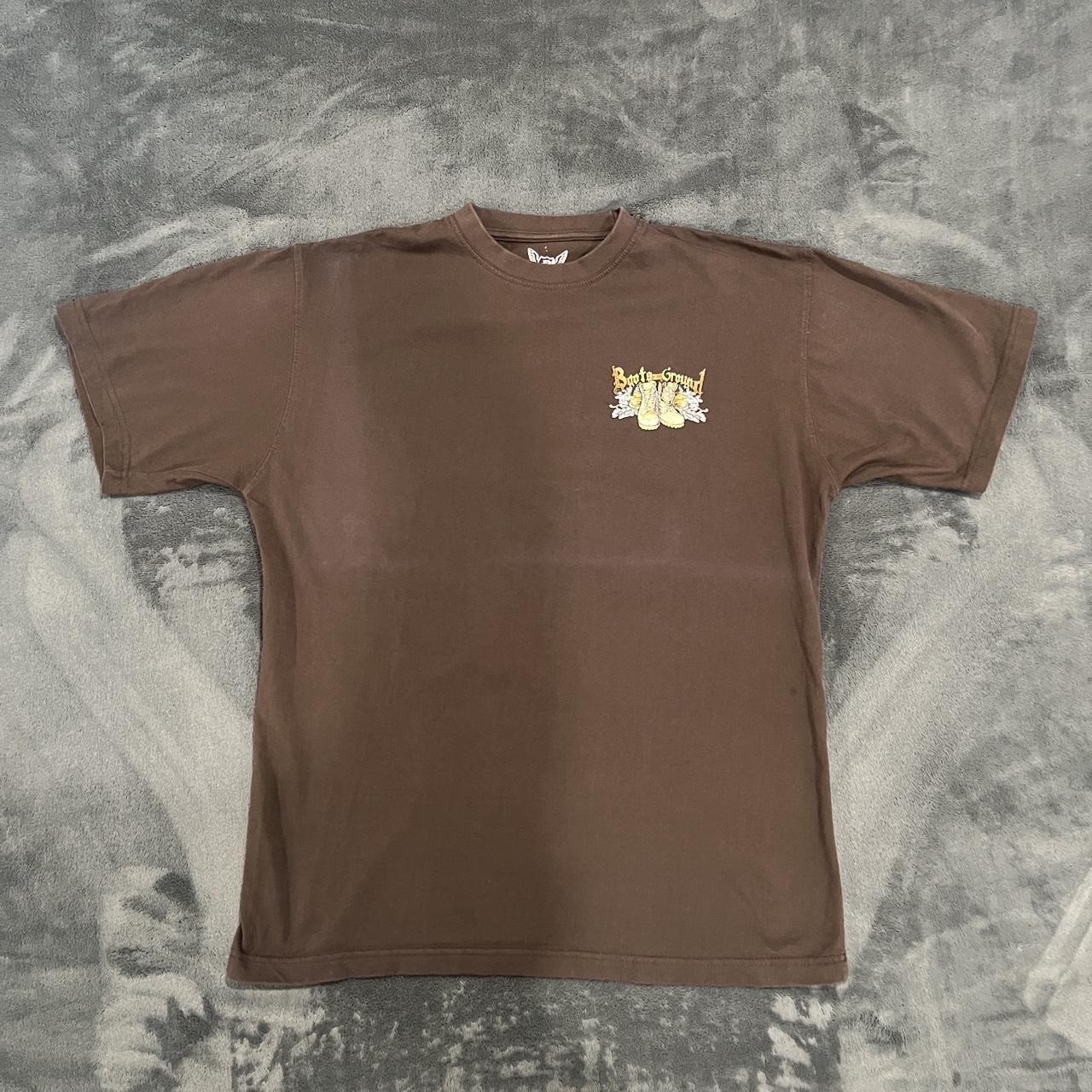 BATee design graphic t-shirt brown #graphictee... - Depop