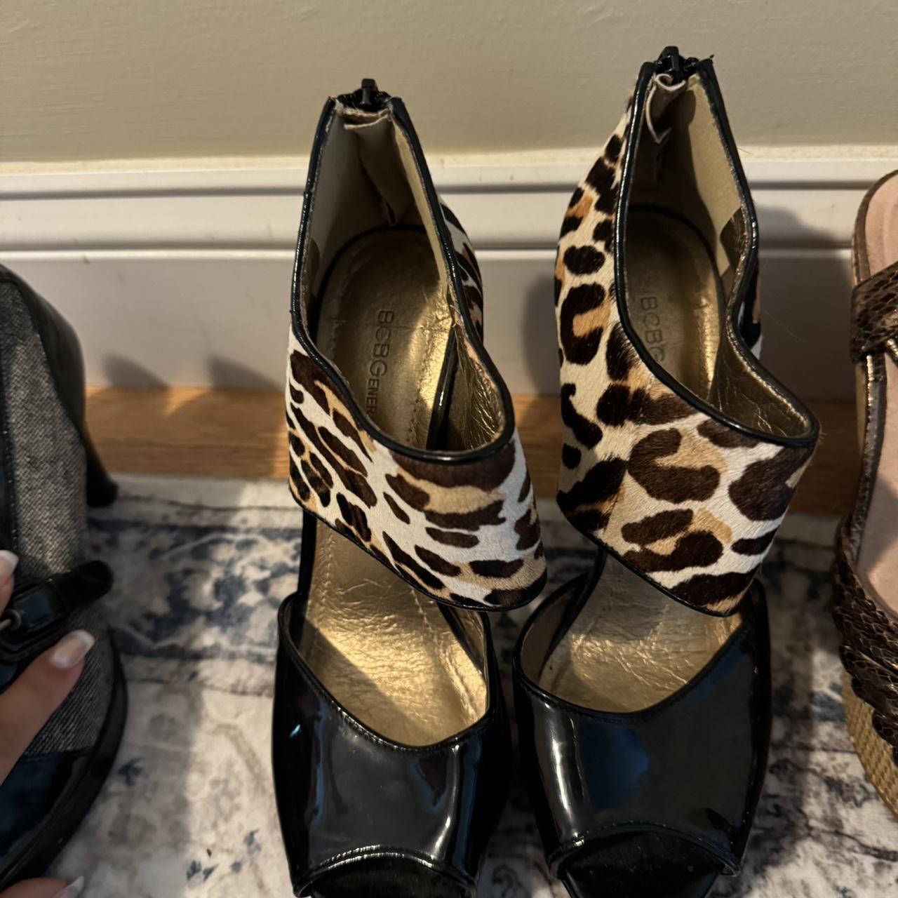 Bcbg leopard heels online