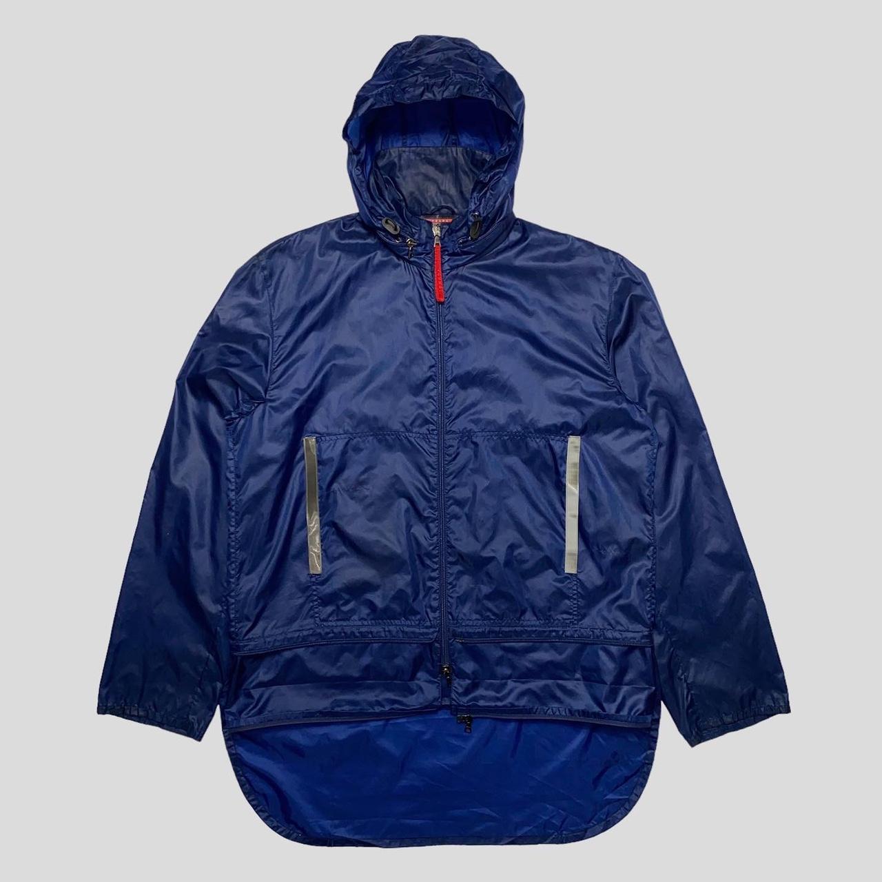 Prada Sport SS99 Convertible Nylon Reflective Jacket | Depop